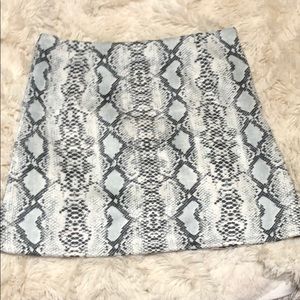 Snake Skin Skirt
